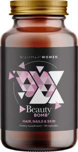 BrainMax Women Beauty Bomb – vlasy, nehty, pleť 90 rostlinných kapslí