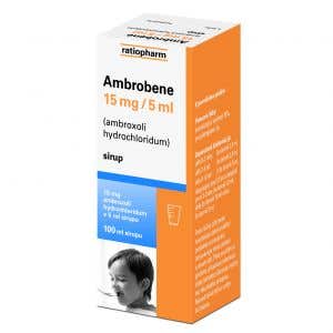 Ambrobene sirup 15 mg/5 ml 100 ml