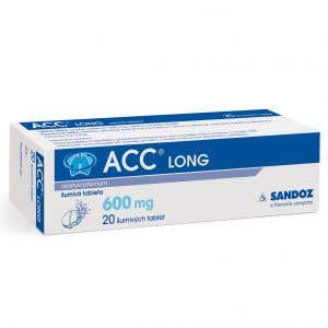ACC Long 600 mg šumivé tablety, 20 tablet