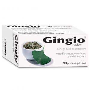 Gingio tablety 40 mg filmom obalené tablety, 90 tabliet