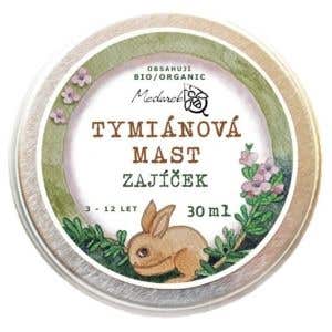 Medarek Tymianová masť Zajačik 30 ml
