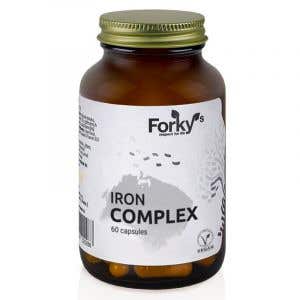 Forky's Iron complex (směs železa, vitamínu C a zinku) 60 kapslí
