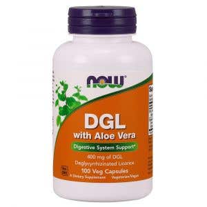 Now DGL + Aloe Vera 400 mg 100 rostlinných kapslí