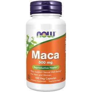 Now Maca - Řeřicha peruánská 500 mg 100 rostlinných kapslí