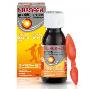Nurofen Pro děti 4% Pomeranč 100 ml