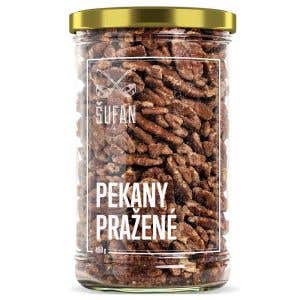 Šufan Pekanové ořechy pražené ve skle 450 g - Expirace 6/2022