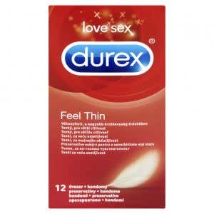 Durex Feel Thin kondómy 12 ks