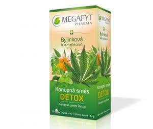 Megafyt Bylinná čajová Konopná směs Detox 20 x 1,5 g