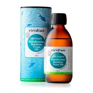 Viridian Scandinavian Rainbow Trout Oil 200ml Organic