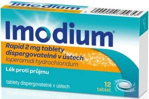 Imodium Rapid 2 mg tablety disperg. v ústech 12 tablet