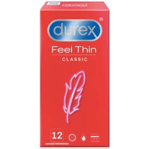 Durex Feel Thin Classic kondómy 12 ks