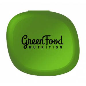 GreenFood Pillbox - Zásobník na kapsle zelený 