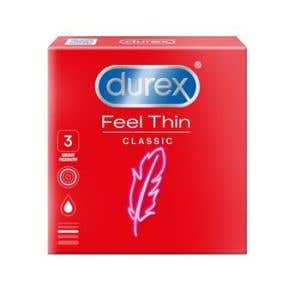 Durex Feel Thin Classic kondomy 3 ks