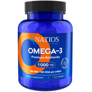 Natios Omega 3 1000 mg 100 softgel kapsúl