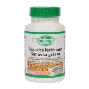 Organika Pískavica grécke seno 500 mg 60 kapsúl