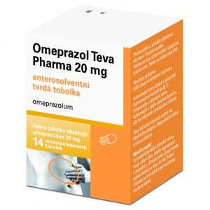 Omeprazol Teva Pharma 20 mg 14 tobolek