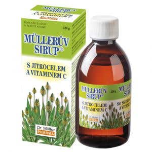 Dr. Müller Müllerův sirup s jitrocelem a vitamínem C 245ml