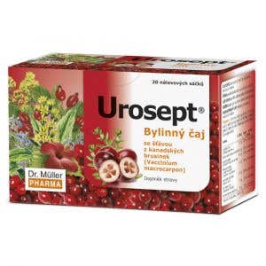 Dr. Müller Urosept bylinný čaj 20 nálevových sáčkov