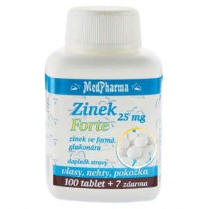 MedPharma Zinok 25 mg Forte 107 tabliet