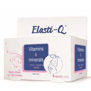 Elasti-Q Vitamins & Minerals s postupným uvoľňovaním 30 tabliet