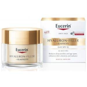 Eucerin Hyaluron Filler+ Elasticity denní krém SPF 15 50 ml