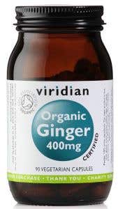 Viridian Ginger - BIO Zázvor 400mg 90 kapslí 