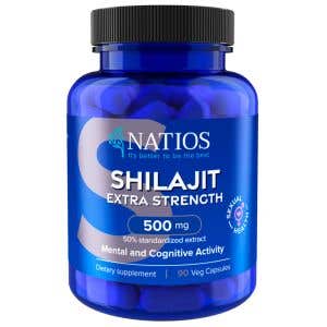 Natios Shilajit Extract 500 mg 90 veganských kapslí