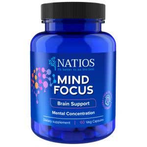 Natios Mind Focus 60 vegánskych kapsúl