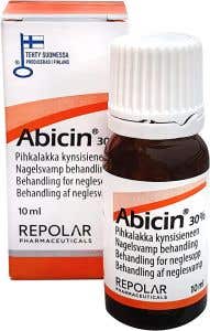 Repolar Abicin 30% pryskyřicový lak proti plísňovým infekcím nehtů 10 ml
