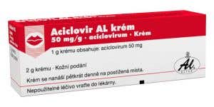 Aciclovir AL 100mg dermální krém 2g