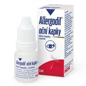 Allergodil 0,05% očnej kvapky 6 ml
