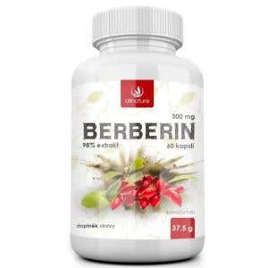 Allnature Berberin extrakt 98% 500 mg 60 kapslí