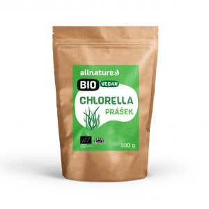 Allnature Chlorella prášok BIO 100 g