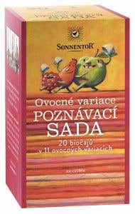 Sonnentor Ovocné variace čajů - poznávací sada BIO 20 sáčků