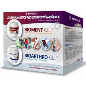Biomedica Bioment + Bioarthro Gél 2x370ml + Bioment 100 ml zadarmo Limitovaná edícia