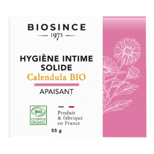 Biosince 1975 Ukľudňujúce organické mydlo pre intímnu hygienu BIO 55 g