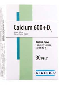 Generica Calcium 600 + D3 30 tablet