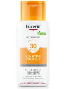 Eucerin Sun Extra ľahké mlieko na opaľovanie SPF 30 150ml