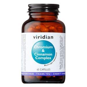 Viridian Chromium & Cinnamon Complex, komplex chromu se skořicí 60 kapslí