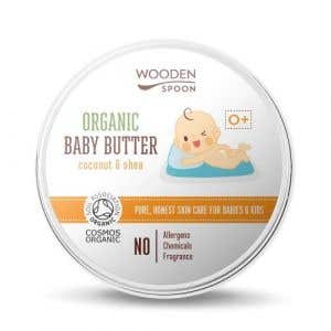Wooden Spoon Detské telové maslo Organic 100 ml