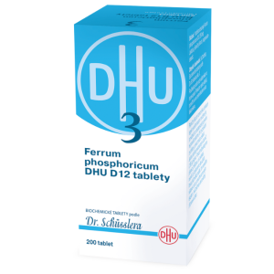 DHU Schüsslerove soli Ferrum phosphoricum D12 200 tabliet