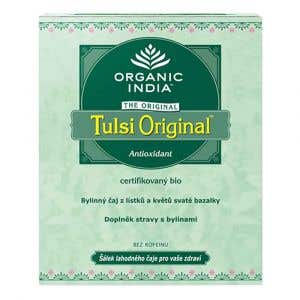Organic India Tulsi Original-Tea – Bazalka posvátná BIO sypaný čaj 50 g