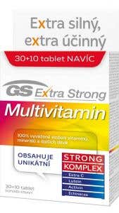 GS Extra Strong Multivitamín 30+10 tabliet