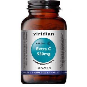 Viridian Extra C 550mg 150 kapslí 