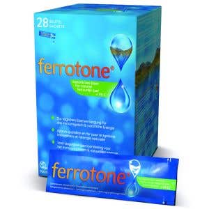 Ferrotone s vitamínom C - 100% prírodný zdroj železa 28 sáčkov