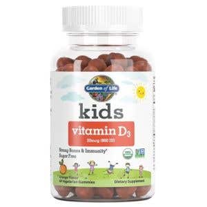 Garden of Life Kids Organic Vitamin D3 medvídci BIO 60 ks 