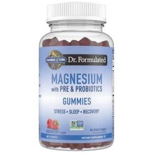 Garden of Life Dr. Formulated Magnesium s prebiotiky a probiotiky – Malina želé 60 ks