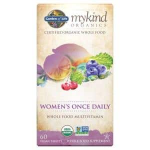 Garden of Life Mykind Organics Women´s Once Daily - Multivitamín pro ženy BIO 60 tablet