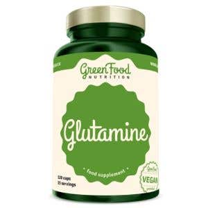 GreenFood Nutrition Glutamin 120 kapslí