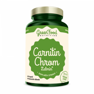 GreenFood Nutrition Carnitin Chrom Lalmin 60 kapslí